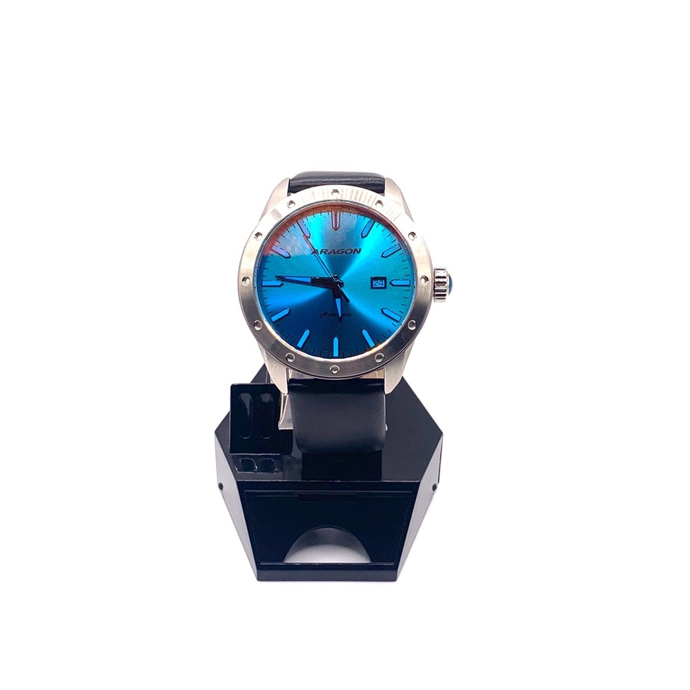 Gorgeous Iridescent Aragon Watch With Stunning Blue Dial